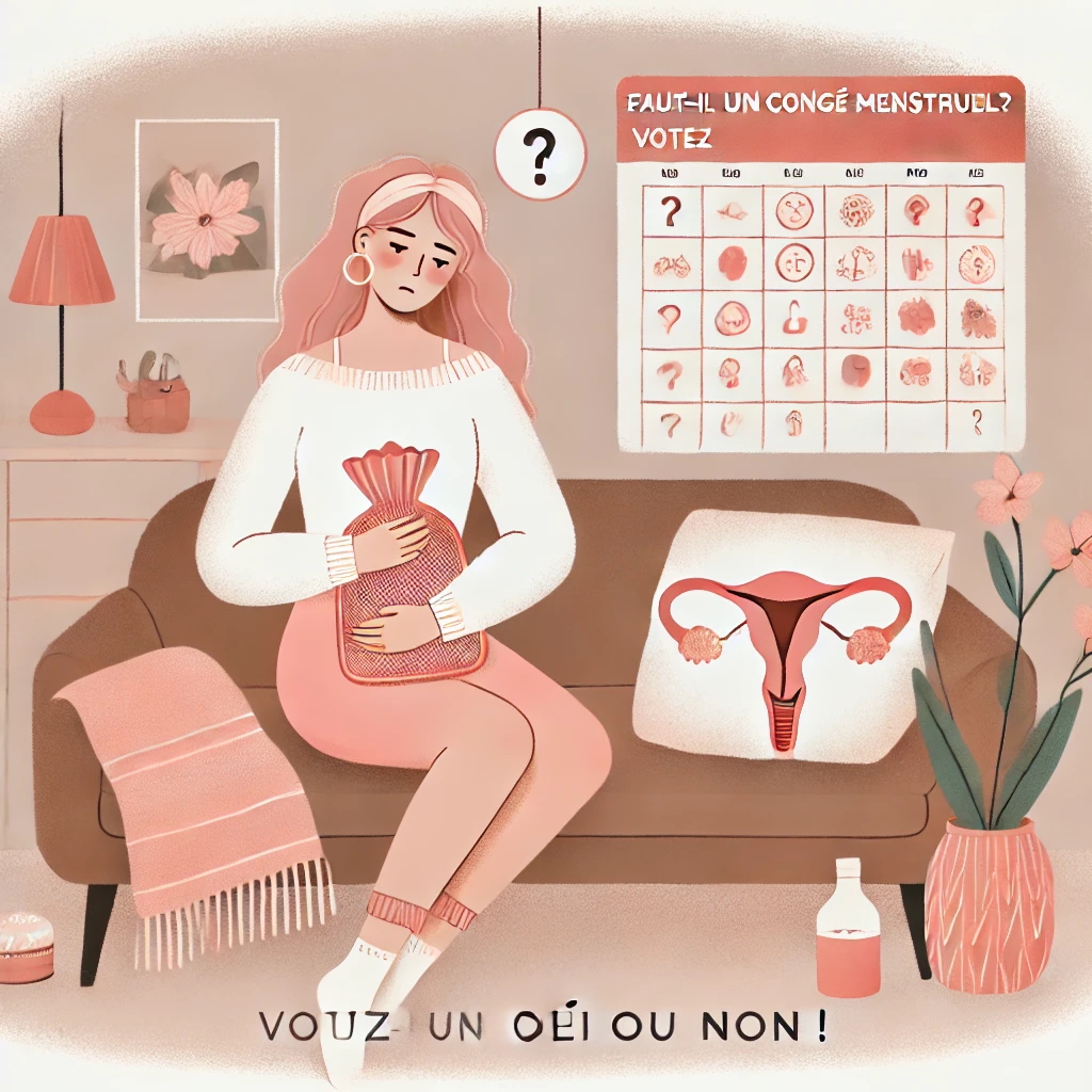Faut-il instaurer un congé menstruel ? Oui ou non ? Votedefan18032025CONGE MENSTRU
