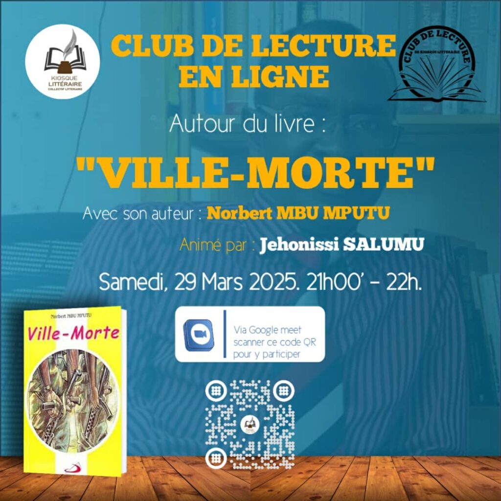 Rejoignez le Club de Lecture en ligne autour du livre “Ville-Morte” !