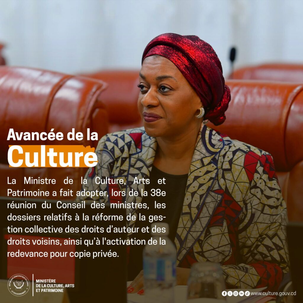 RDC : Nouvelle ère pour les droits d’auteur Votedefan06042025CULTURE ET ART 1024x1024