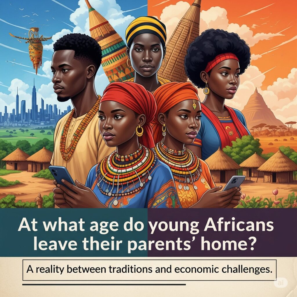 À quel âge les jeunes Africains quittent-ils le foyer parental ? Votedean 27052025 Jeune Africain 1024x1024