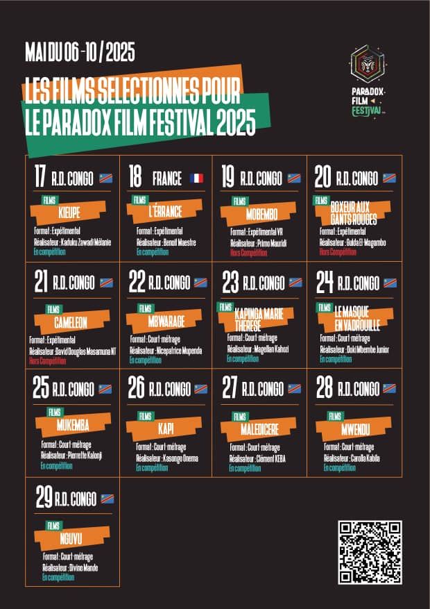 Paradox Film Festival 2025 ouvre ses portes ce 6 mai à 10h Votedefan 05052025Paradox Festival1