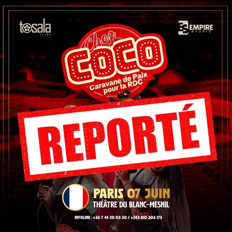 Report du Spectacle "Chez Coco : Caravane de Paix" à Paris et Bruxelles Votedean 03062025 Chez Coco