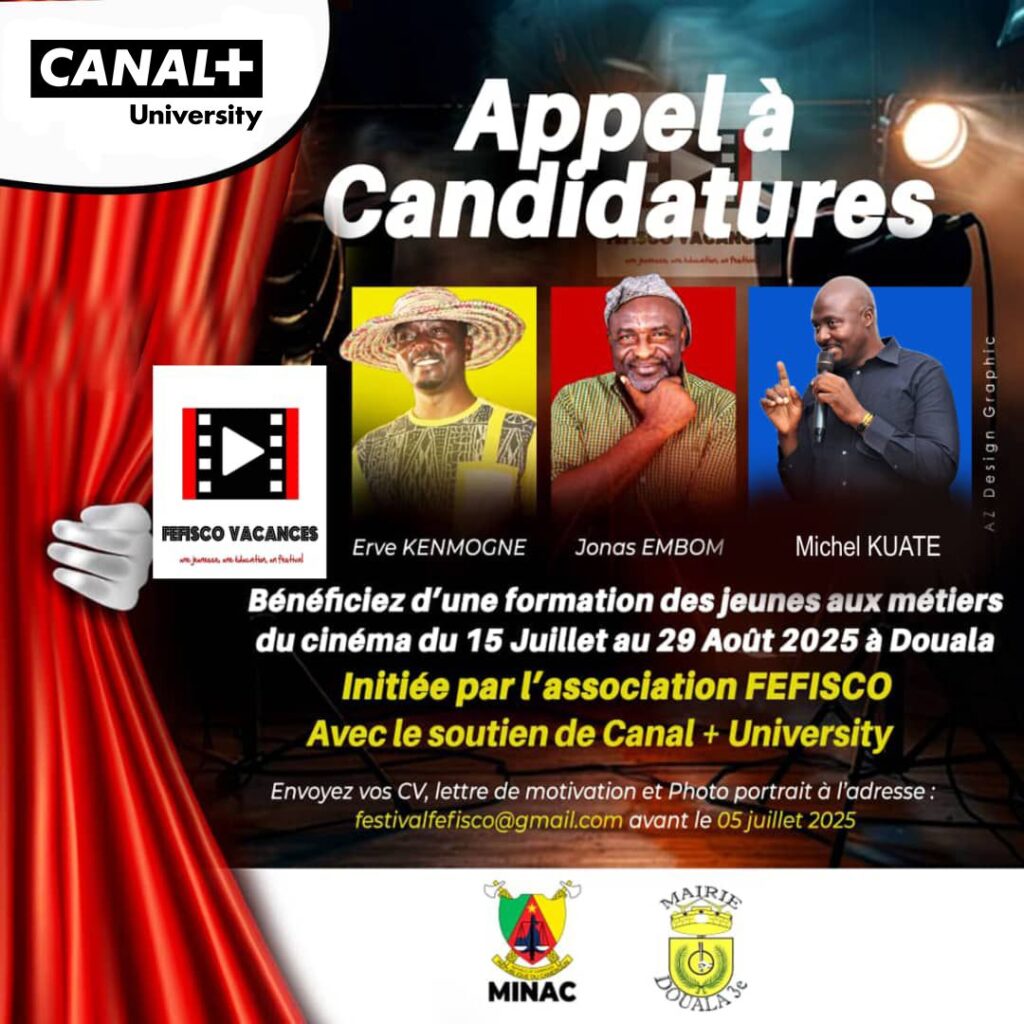 FEFISCO Vacances 2025 : Douala Devient le Carrefour des Talents Cinématographiques Africains Votedean 21062025 FEFISCO 1024x1024