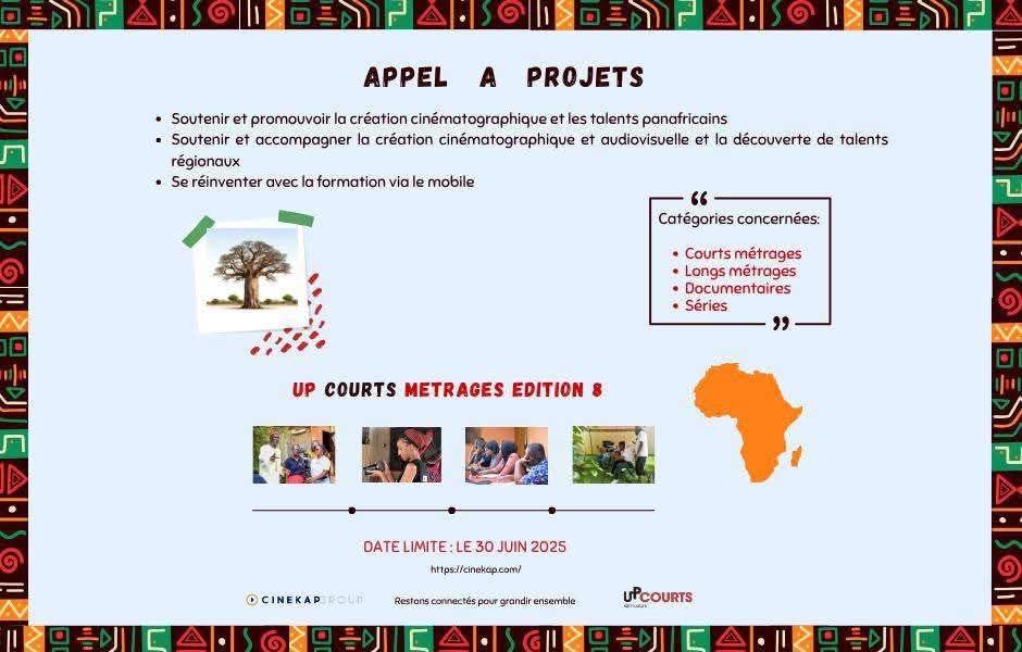 CINEKAP Lance les Programmes UP Longs et UP Séries Votedean 24062025 Cinekap