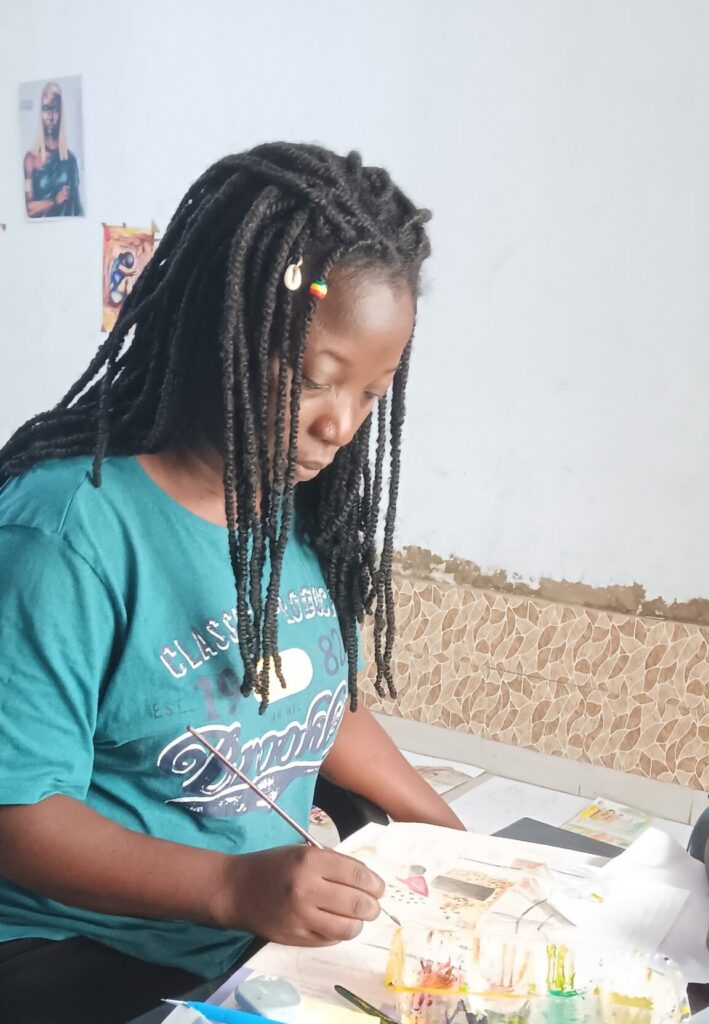 Judith Kaluaji sur les Traces de Kimpa Vita : Quand la BD Congolaise Renoue avec l'Héroïsme Ancestral à Mbanza-Kongo Votedefan 16102025 Judith Kaluaji Scaled E1760617144420 709x1024