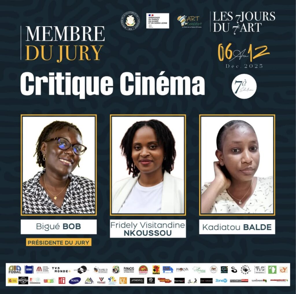 Cinéma : Bigué Bobo préside le prestigieux Jury Critique de la FACC votedefan 19112025 7jours du 7 art 2025